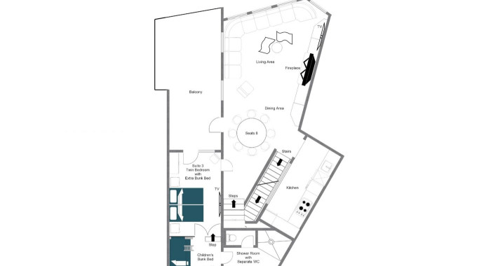 Chalet Inuit, Val D'Isere ski chalet, image 6